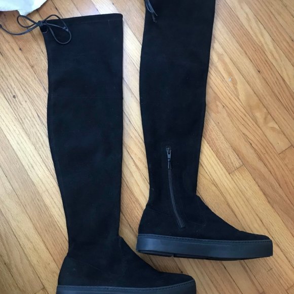 STUART WEITZMAN Lowland Flatform Over-the-knee Boots 6.5 NWOT - Picture 2 of 7
